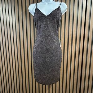 Elegant Black Sequin Dress